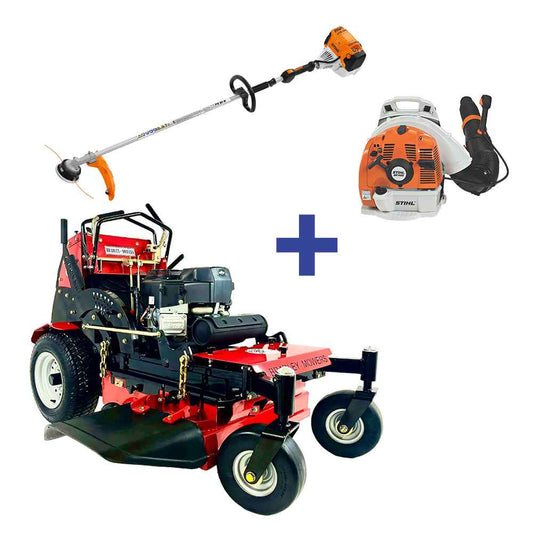Bradley 32" Mower + FS 91 R Trimmer + BR 450 Blower Stihl Bundle