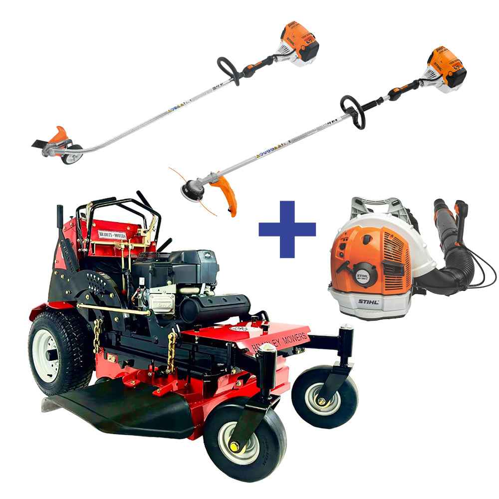 Bradley 32" Mower + FS 91 R Trimmer + BR 700 Blower + FC 91 Edger Stihl Bundle