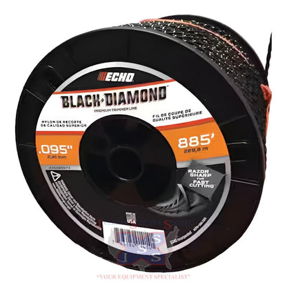 Echo .095 Black Diamond twisted, trimmer line 3 lb..