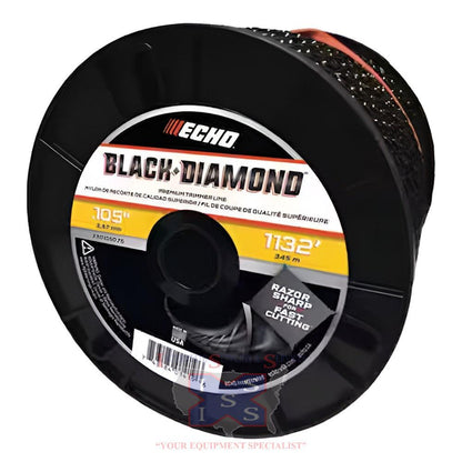 Echo .105 Black Diamond twisted, trimmer line 5 lb..