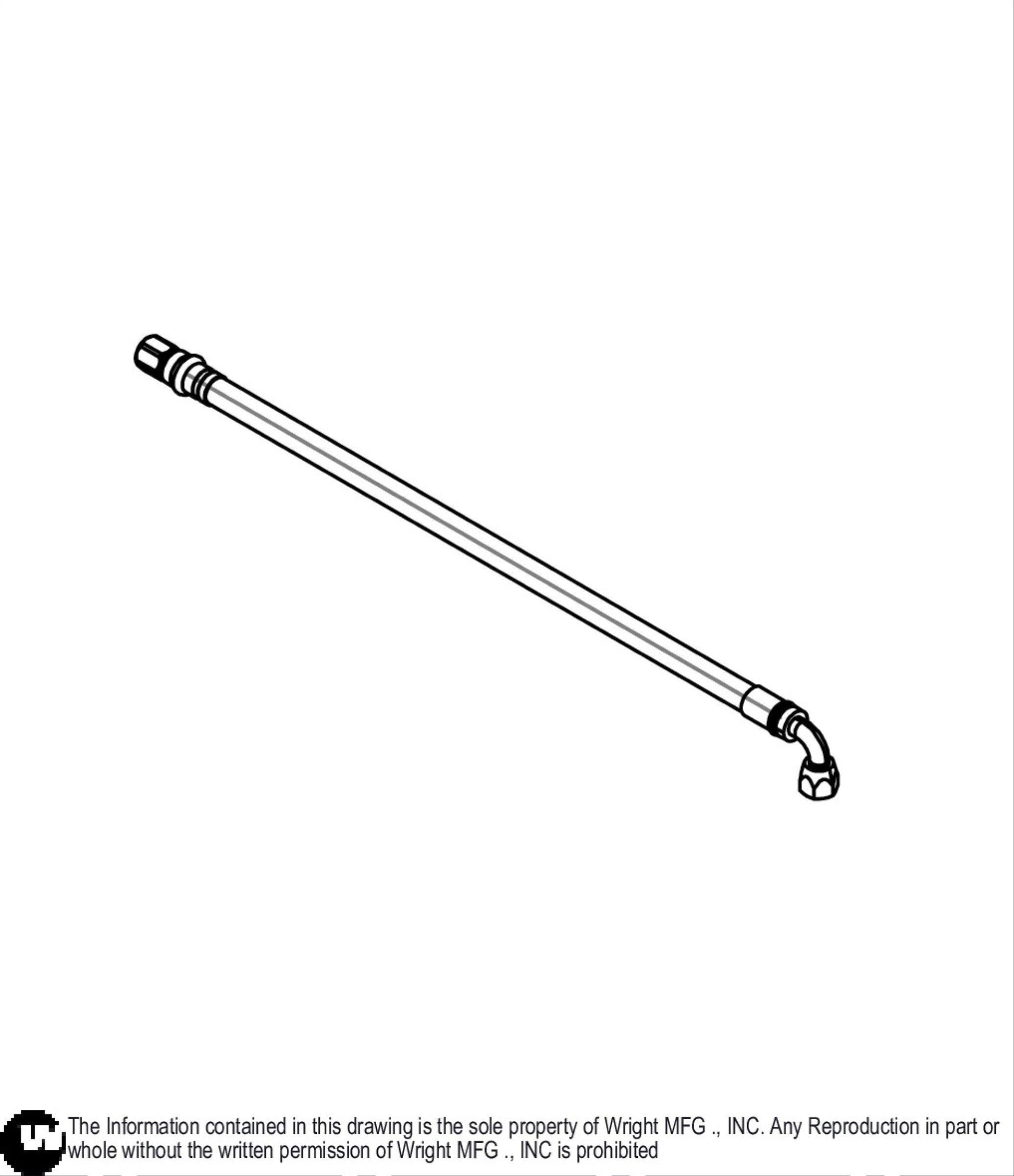 High Pressure Hydro Hose 33410052.