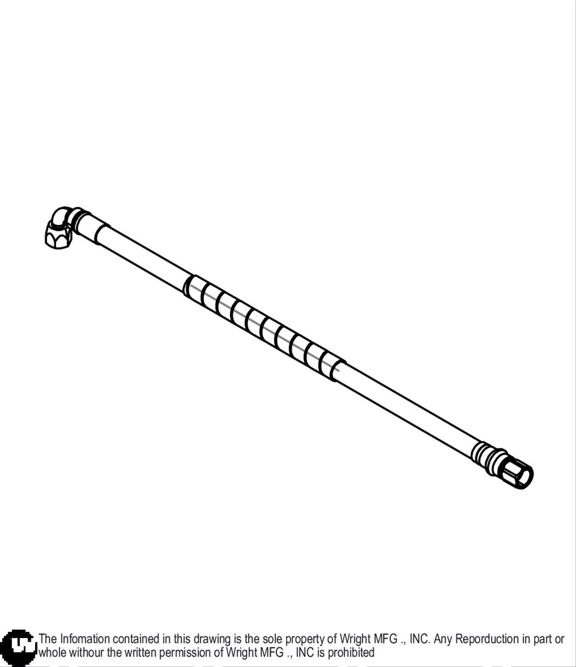 WVH2 22 High Pressure Hose 33410114.