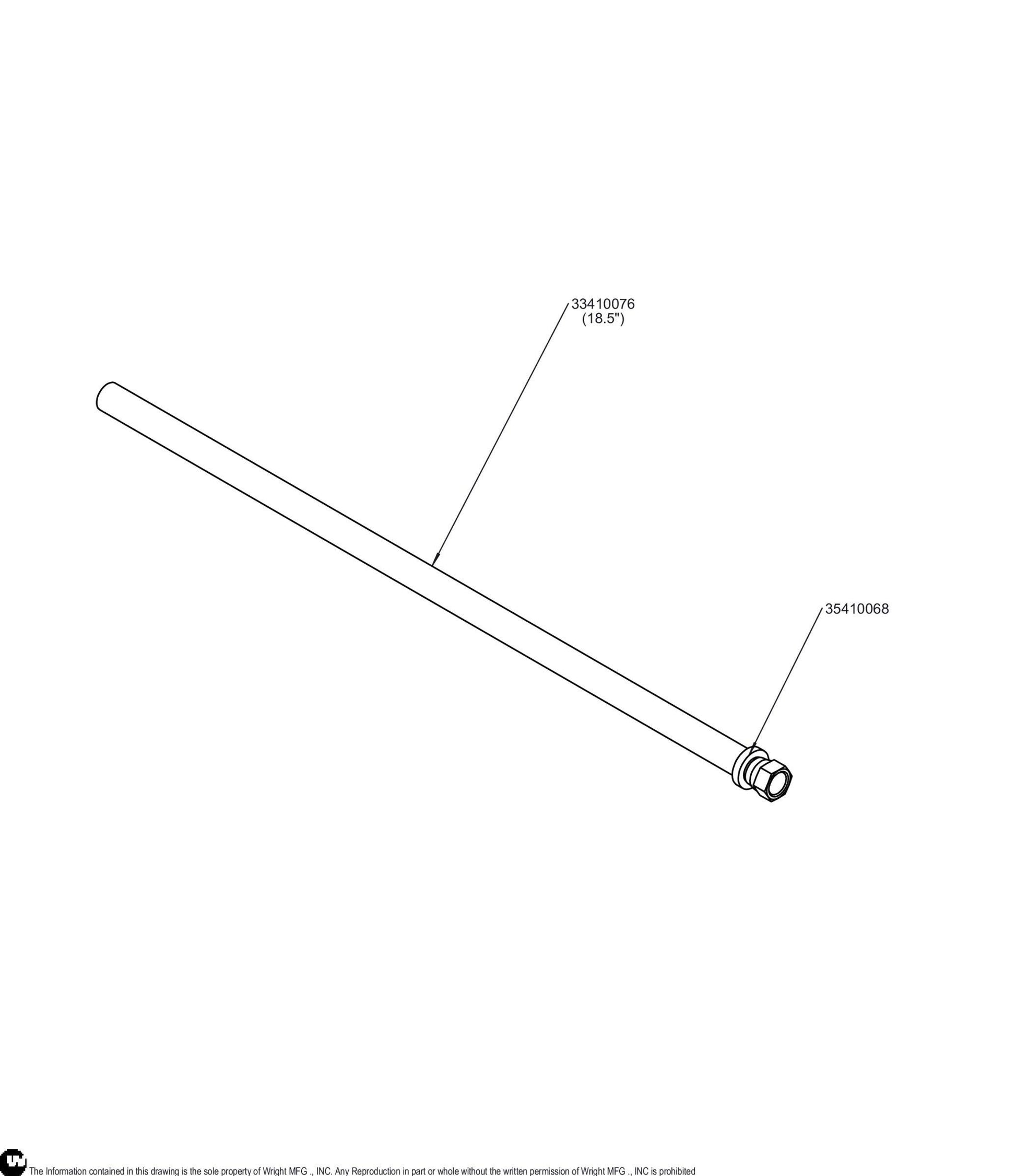 WZXT 20 Low Pressure Hose 33410137.
