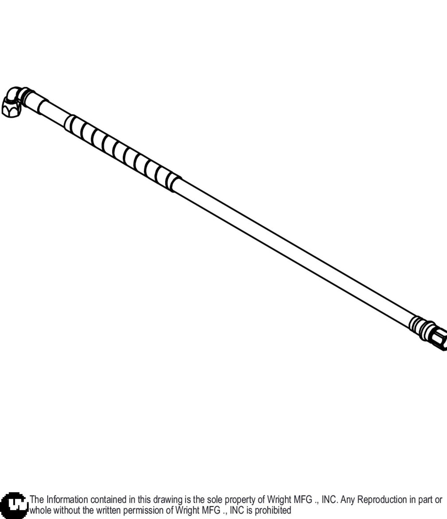 WSTN 30 In High Pressure Hydro Hose 33410149.