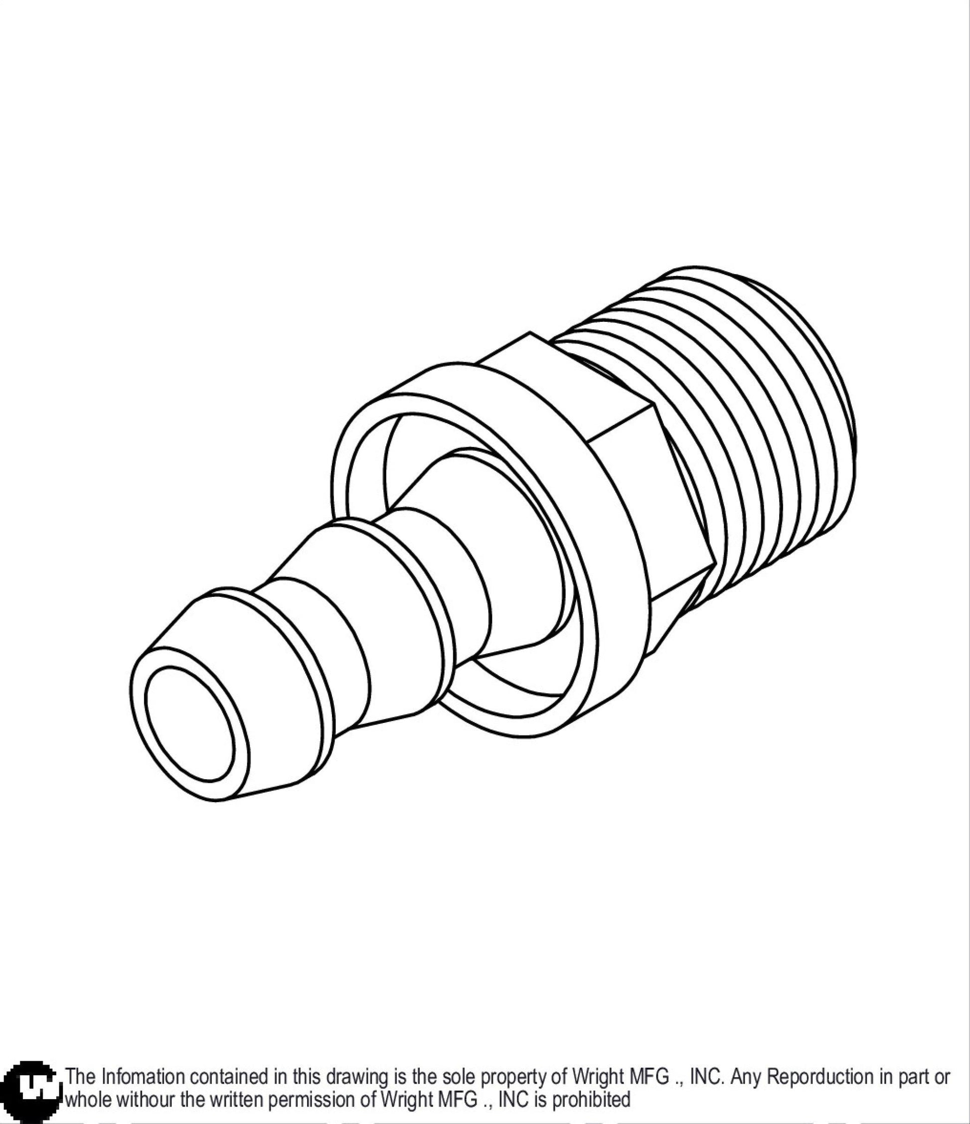 Barbtite Male Fitting 35410013.
