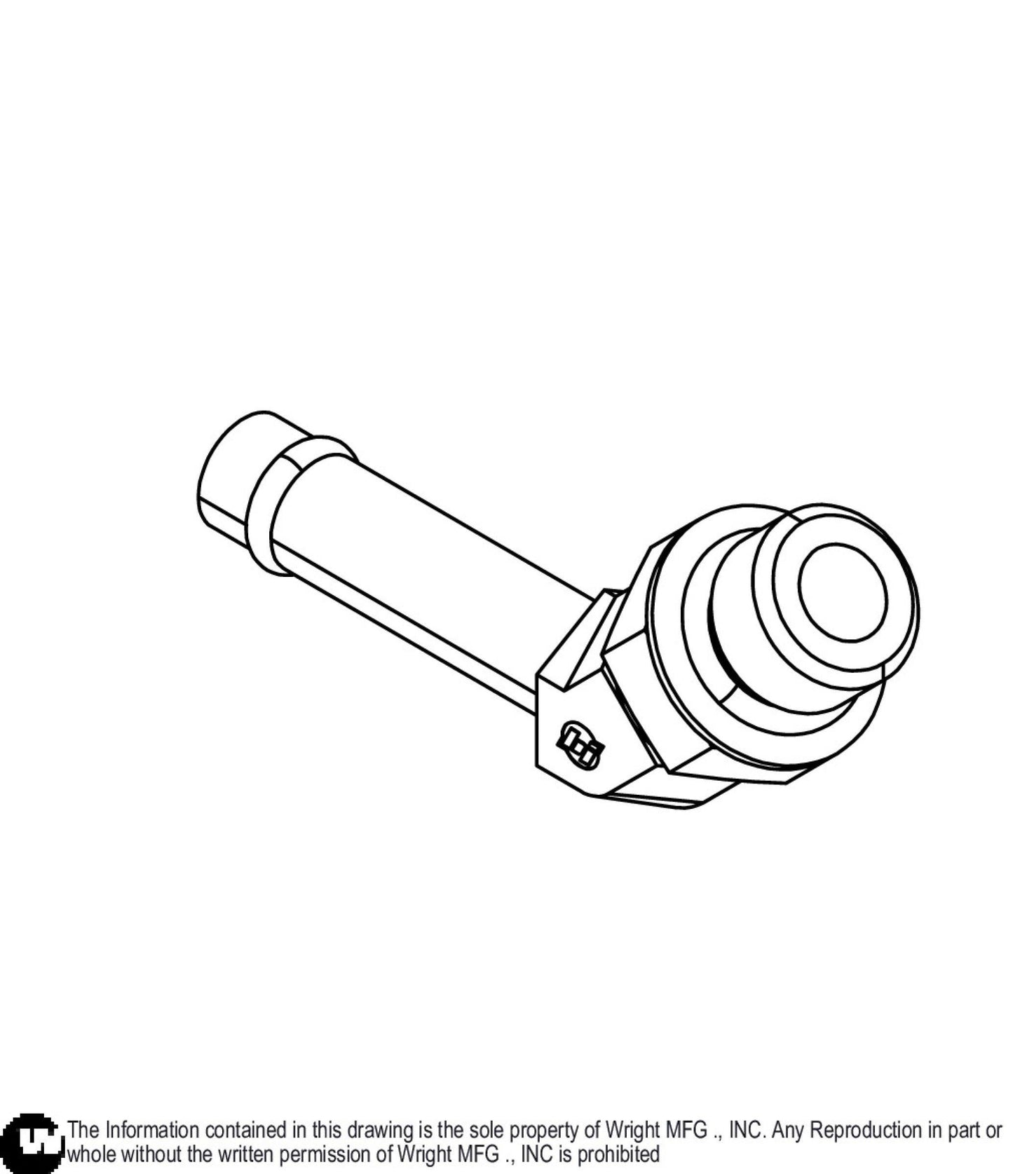 45 Degree -6 MORB X -6 Barb Fitting 35410090.