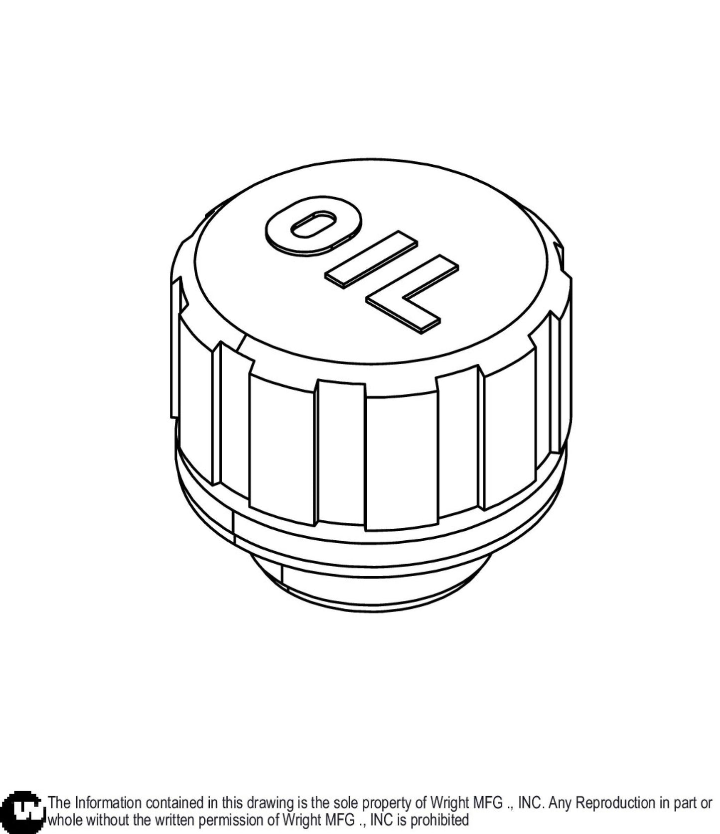 3/4 Thread Hydro Tank Vent Cap 36410012.