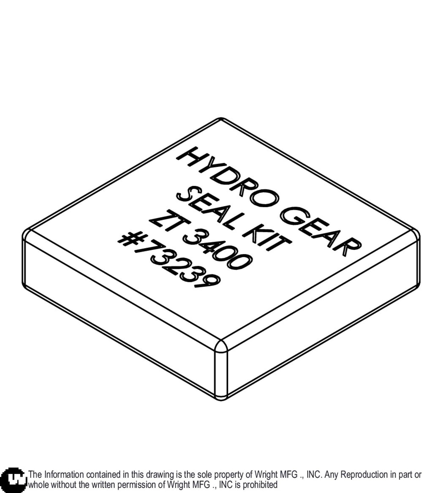 ZT-3400 Hydro Seal Kit HG# 72995 39410397.