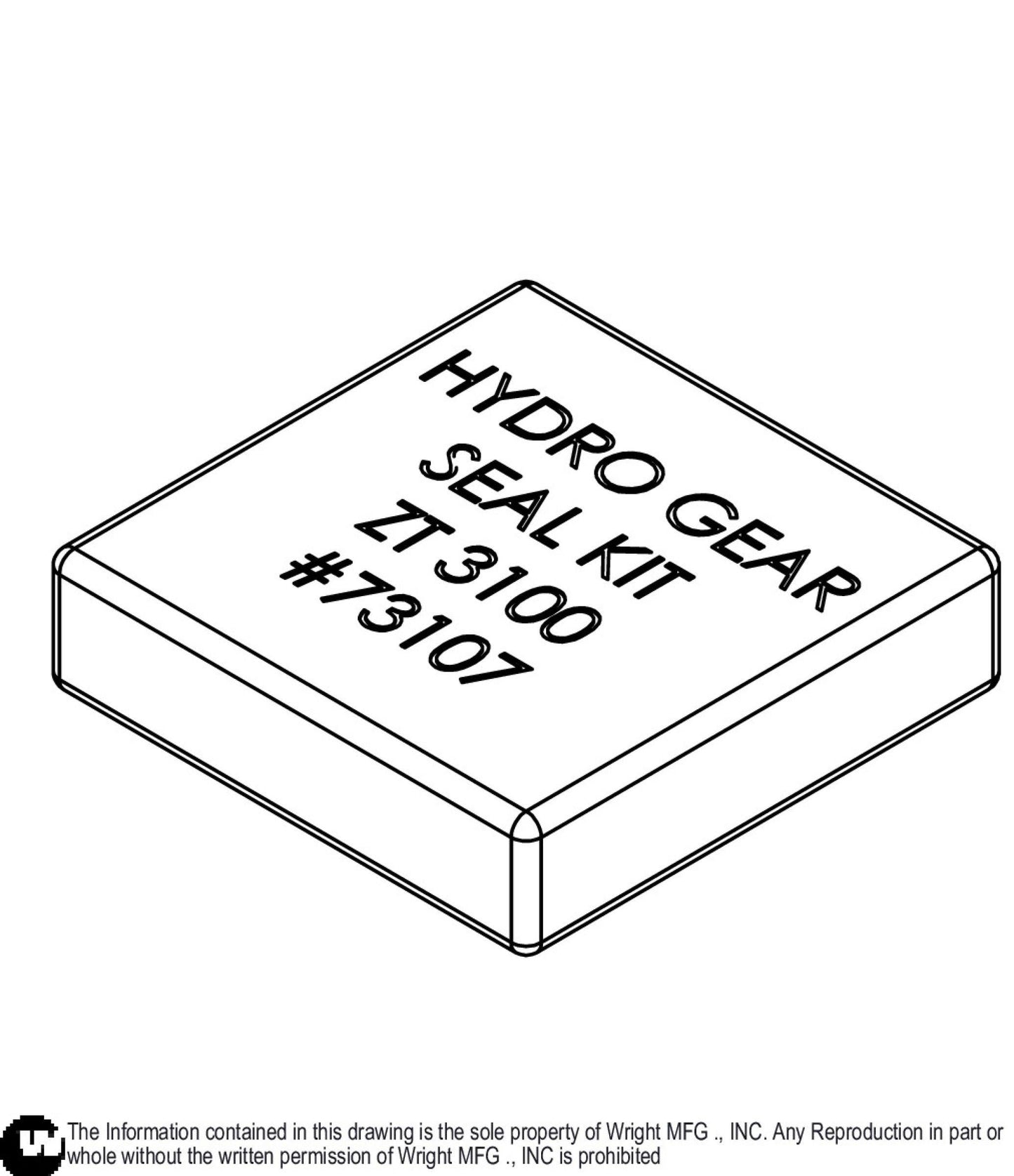 ZT-3100 Hydro Seal Kit HG# 72994 39410399.
