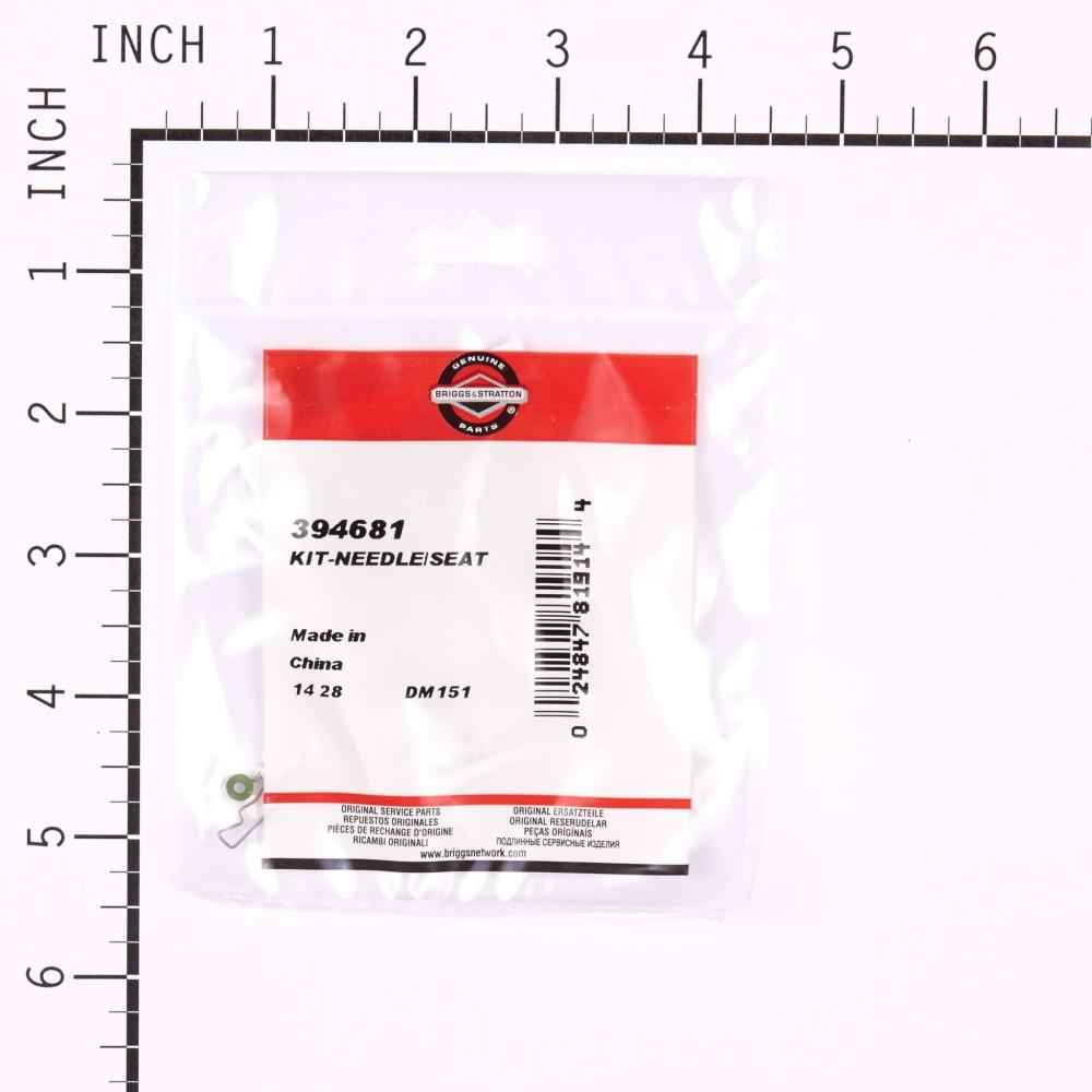 Briggs & Stratton Kit-Needle/Seat 394681