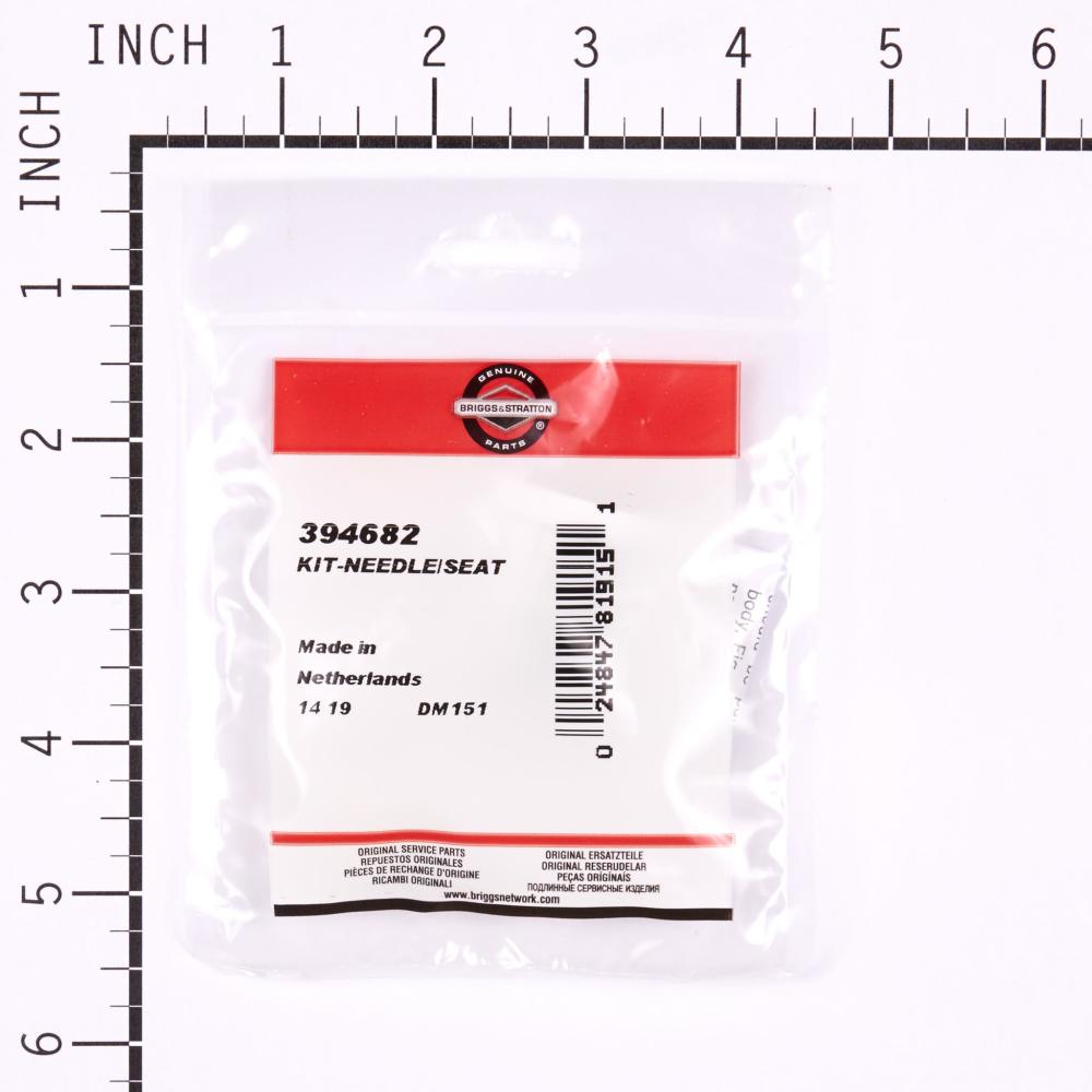Briggs & Stratton Kit-Needle/Seat 394682