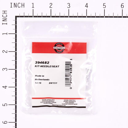 Briggs & Stratton Kit-Needle/Seat 394682