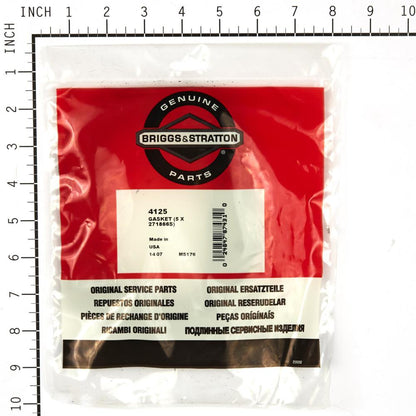 Briggs & Stratton Gasket (5 X 271866S) 4125