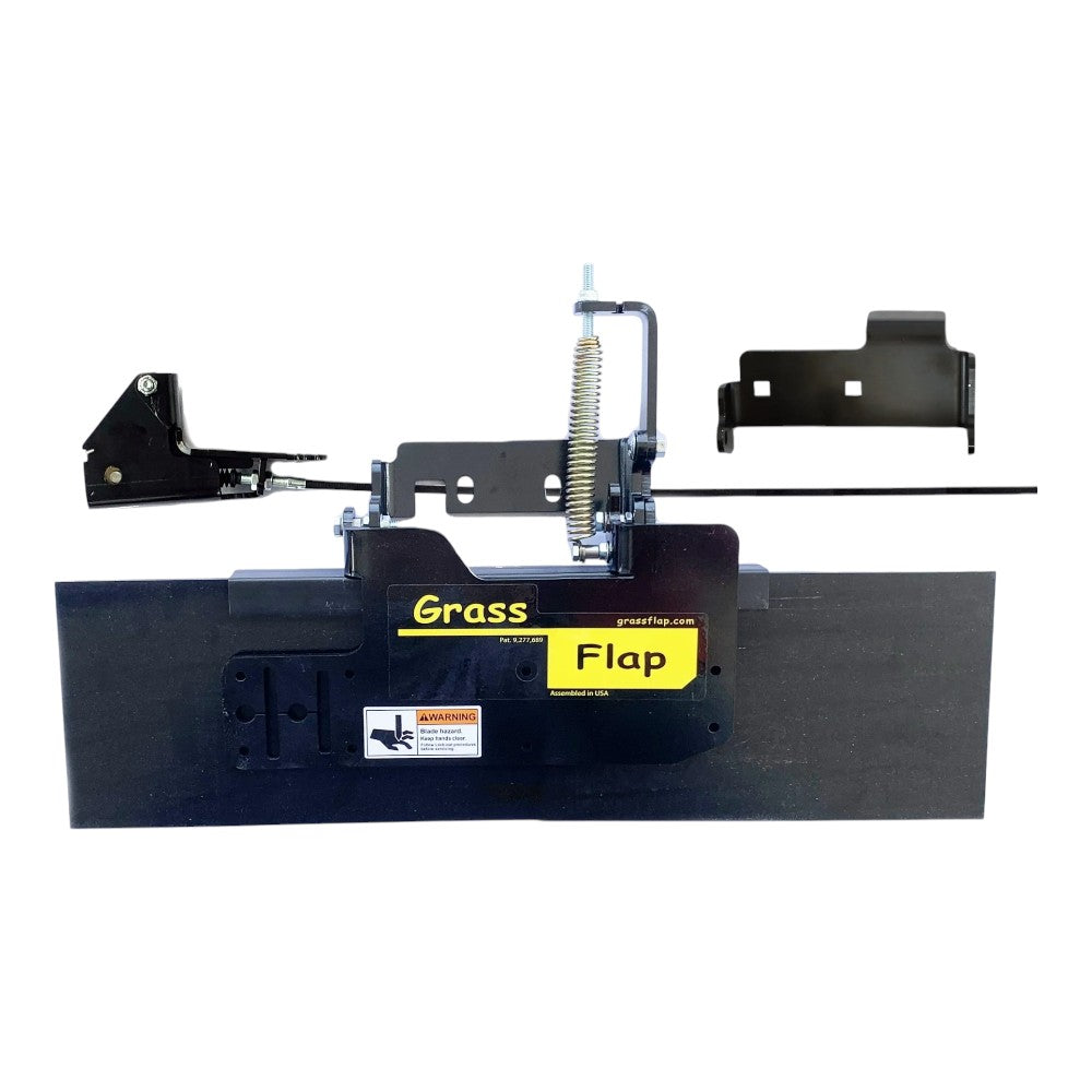 GrassFlap with Toro No-Drill Mount and SE Pedal includes Pedal Mounting Plate 135 413T50-5-A32
