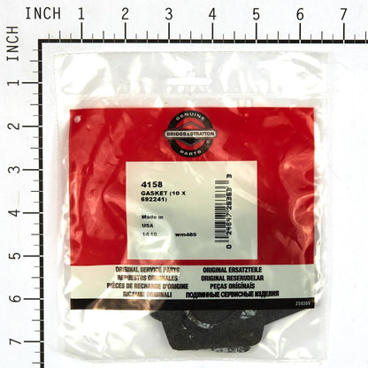 Briggs & Stratton Gasket (10 X 692241) 4158