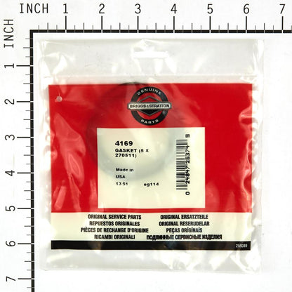 Briggs & Stratton Gasket (5 X 270511) 4169