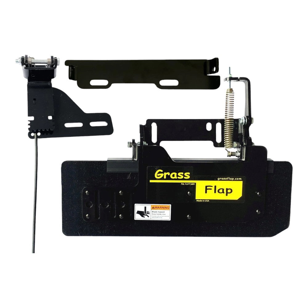 GrassFlap with SEC Pedal and Scag No-Drill Mount 41P70-5C-A1
