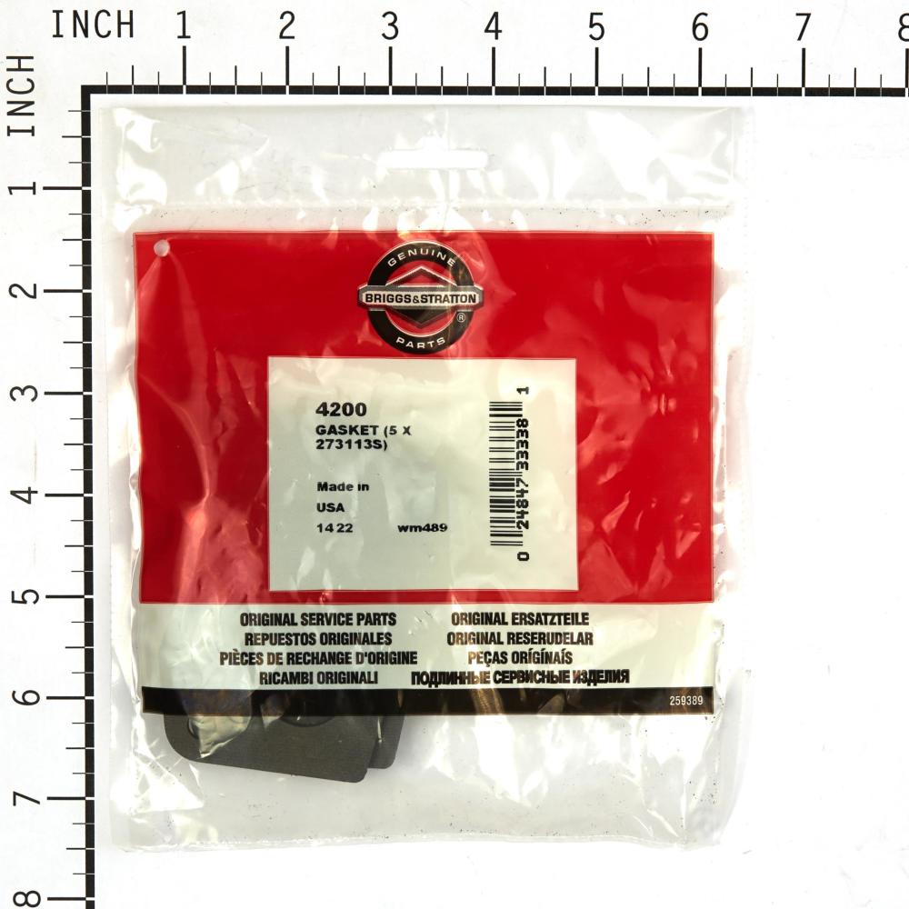 Briggs & Stratton Gasket (5 X 273113S) 4200