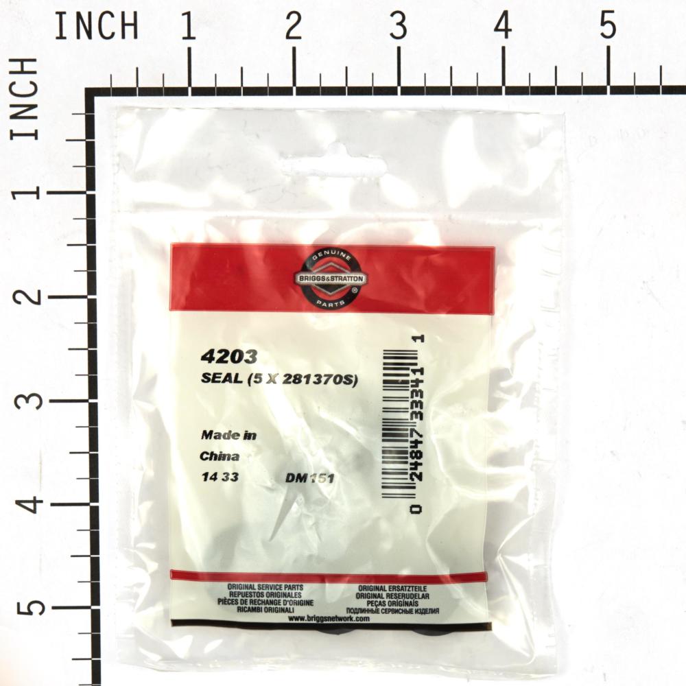 Briggs & Stratton Seal (5 X 281370S) 4203