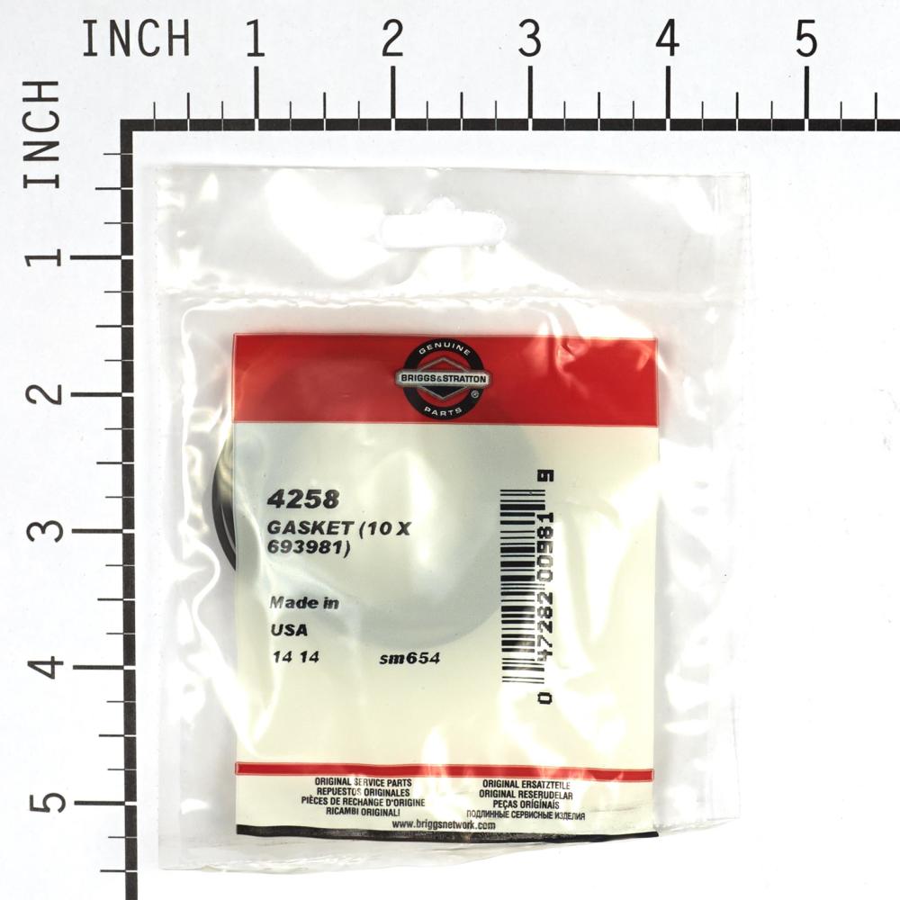 Briggs & Stratton Gasket (10 X 693981) 4258