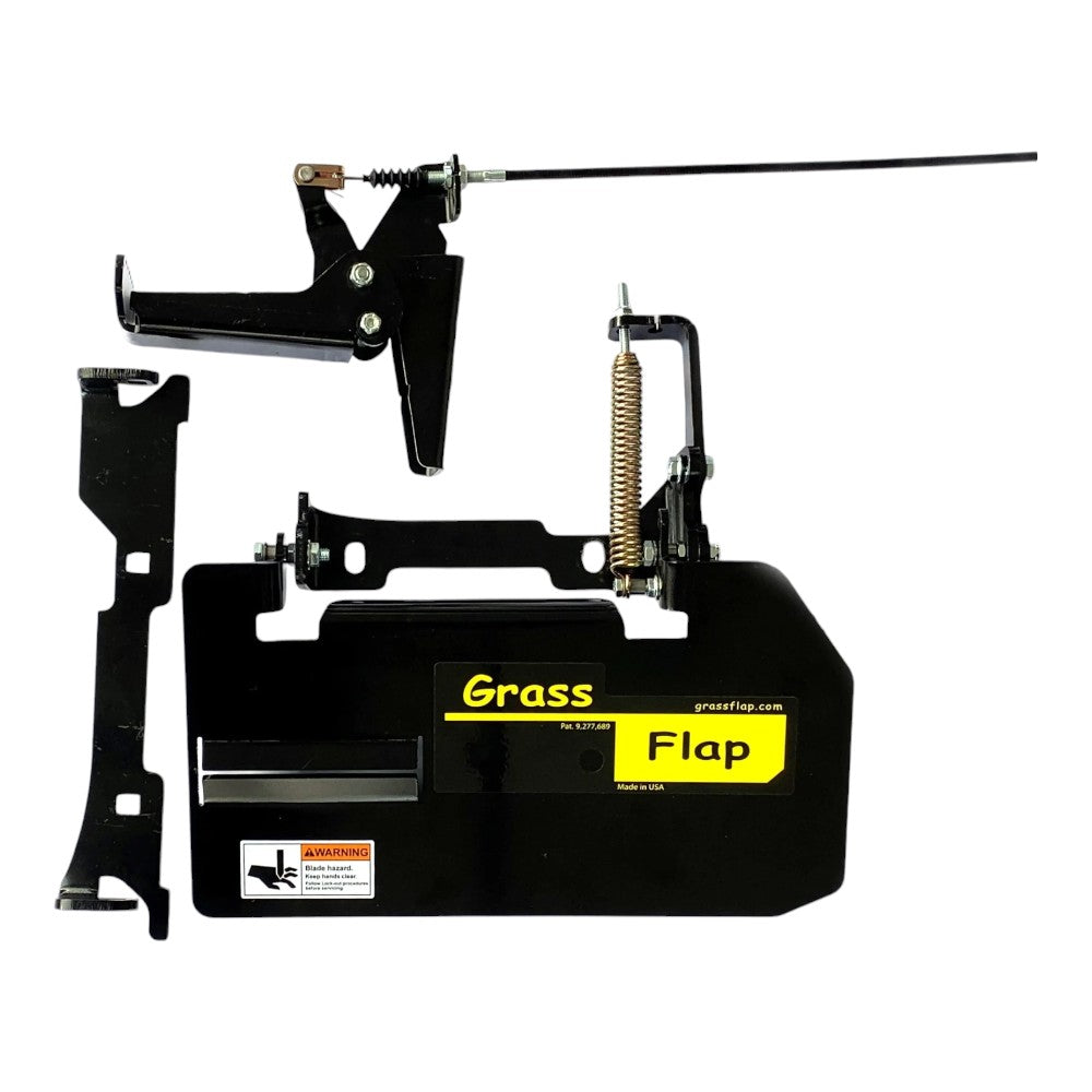 GrassFlap for Exmark with No-Drill Mount and RE Pedal 42B70-6