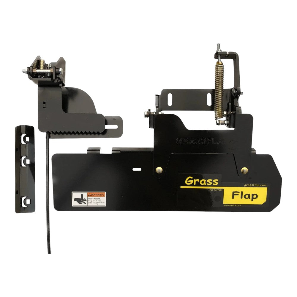 GrassFlap Direct Bolt for Wright Mowers with Steel Blocker Plate and SEL pedal - 2019 or older 44WM50-5L-A37
