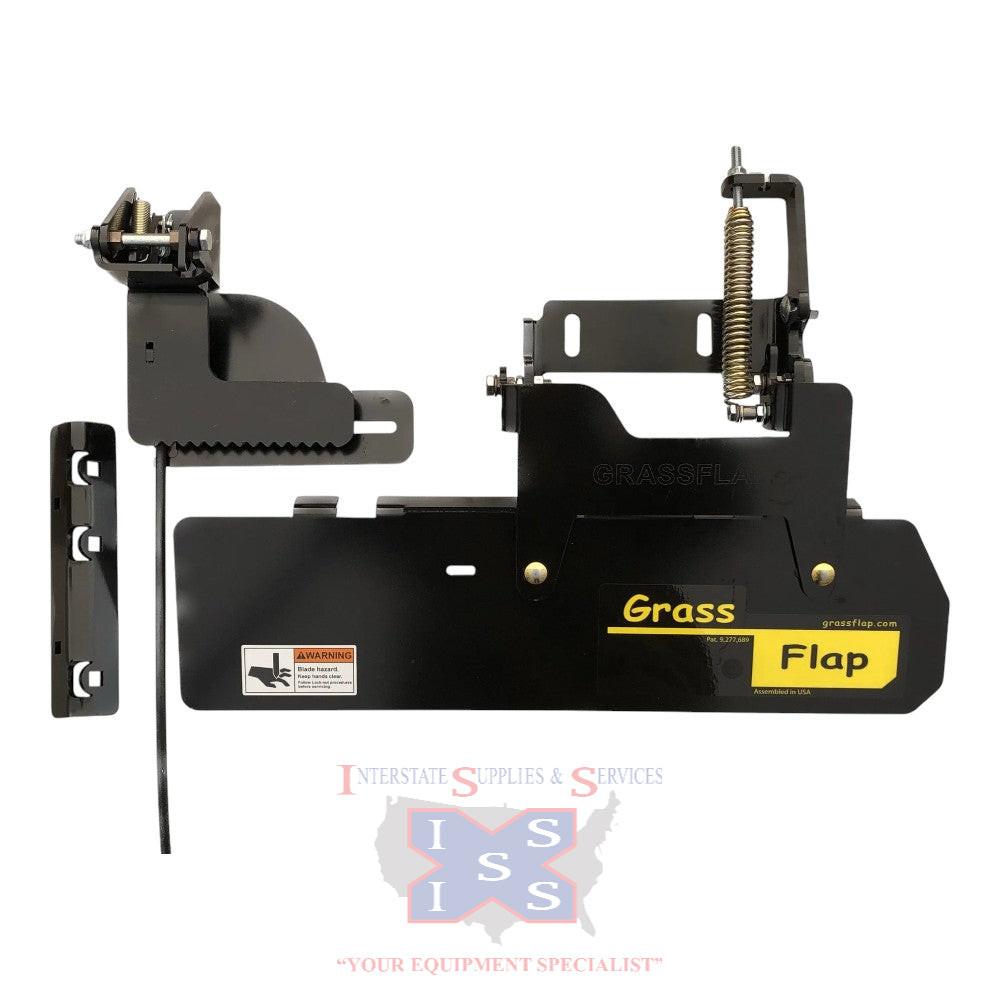 GrassFlap Direct Bolt for Wright Mowers with Steel Blocker Plate and SEL pedal - 2019 or older.