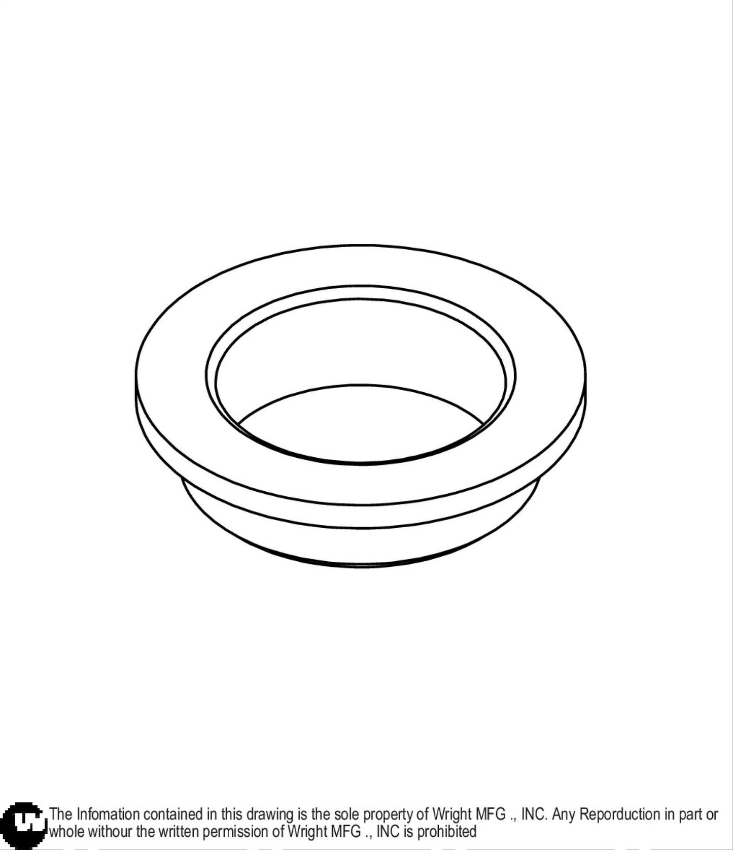 Gauge Grommet Roch 0015-01007 45410031.