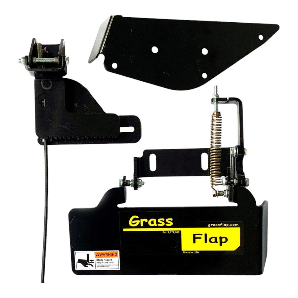 GrassFlap for Hustler Raptor and Big Dog Alpha with SEL pedal 45R50-5L