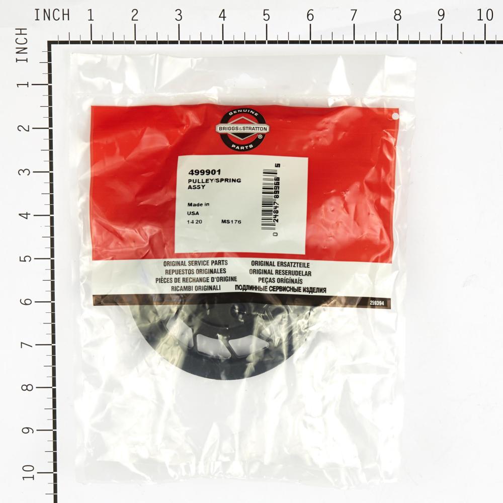 Briggs & Stratton Pulley/Spring Assy 499901