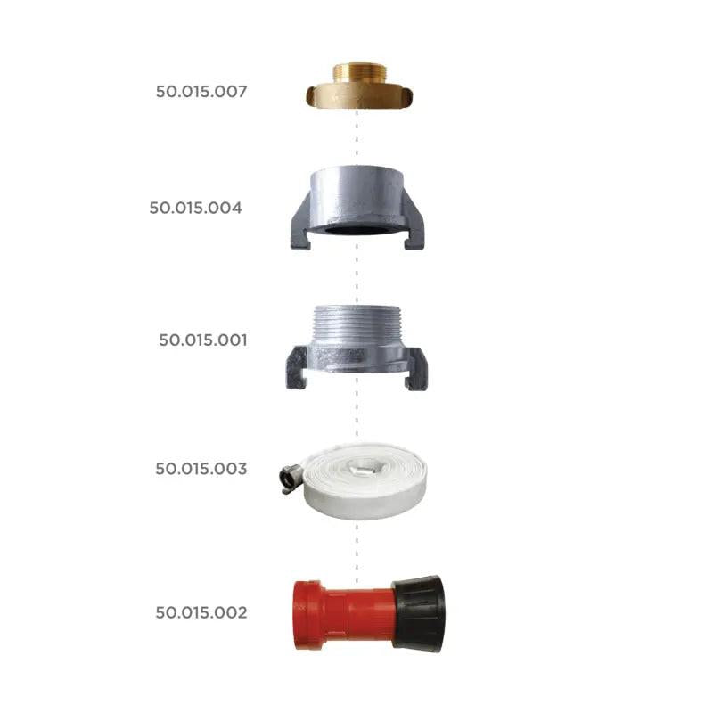 Fire Pump Discharge/Outlet Set.