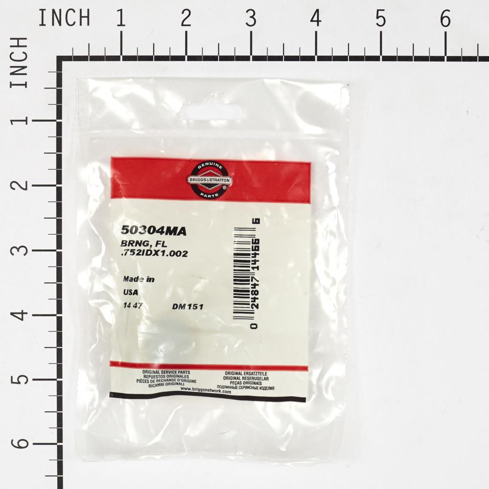Briggs & Stratton Brng, Fl .752Idx1.002 50304MA