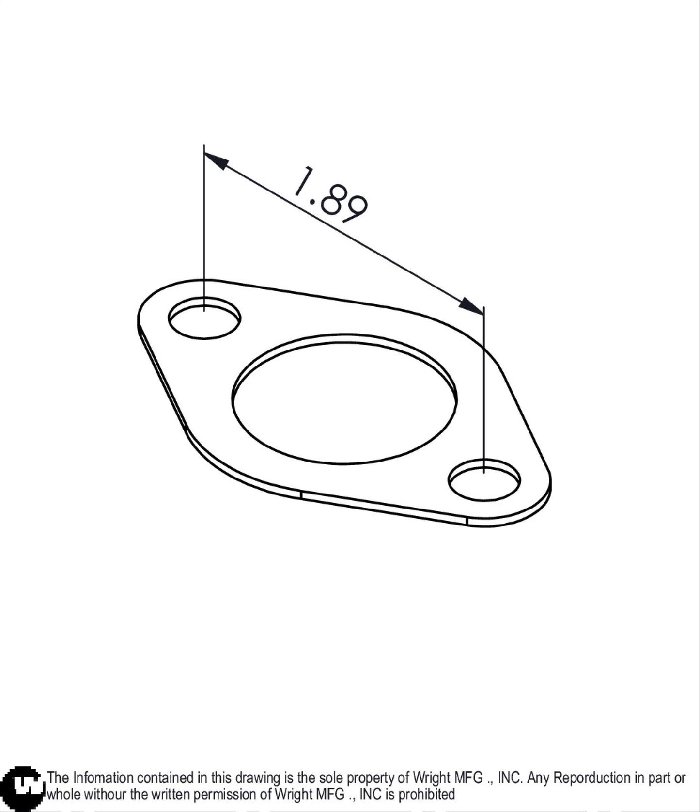 Kaw FH SB Muffler Gasket 51410040.