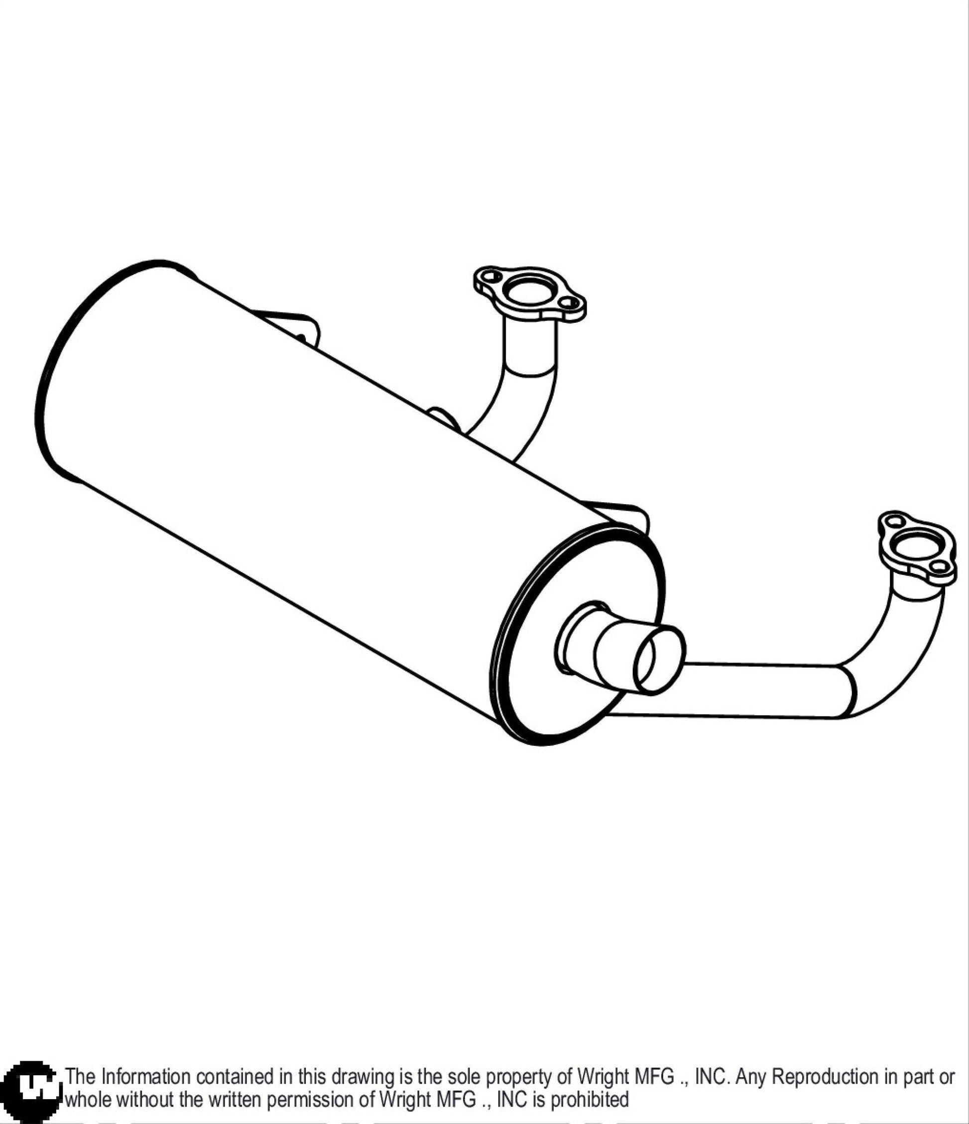 B&S Muffler 51410096.