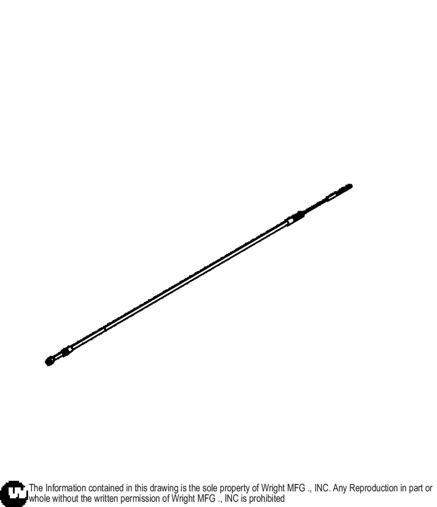 WZXT Brake Cable Assembly 52420022.