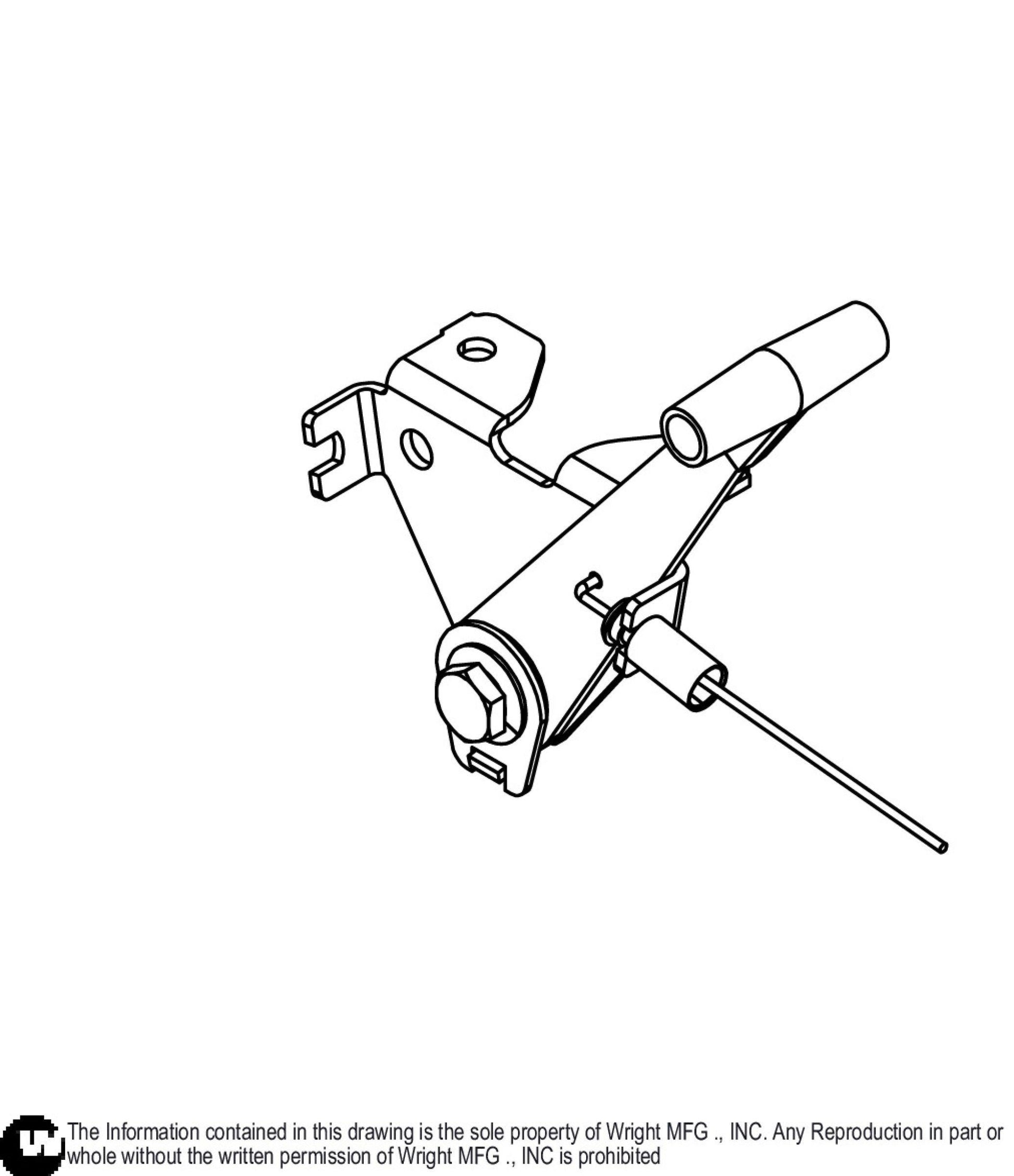 In Line Throttle Cable 52420024.