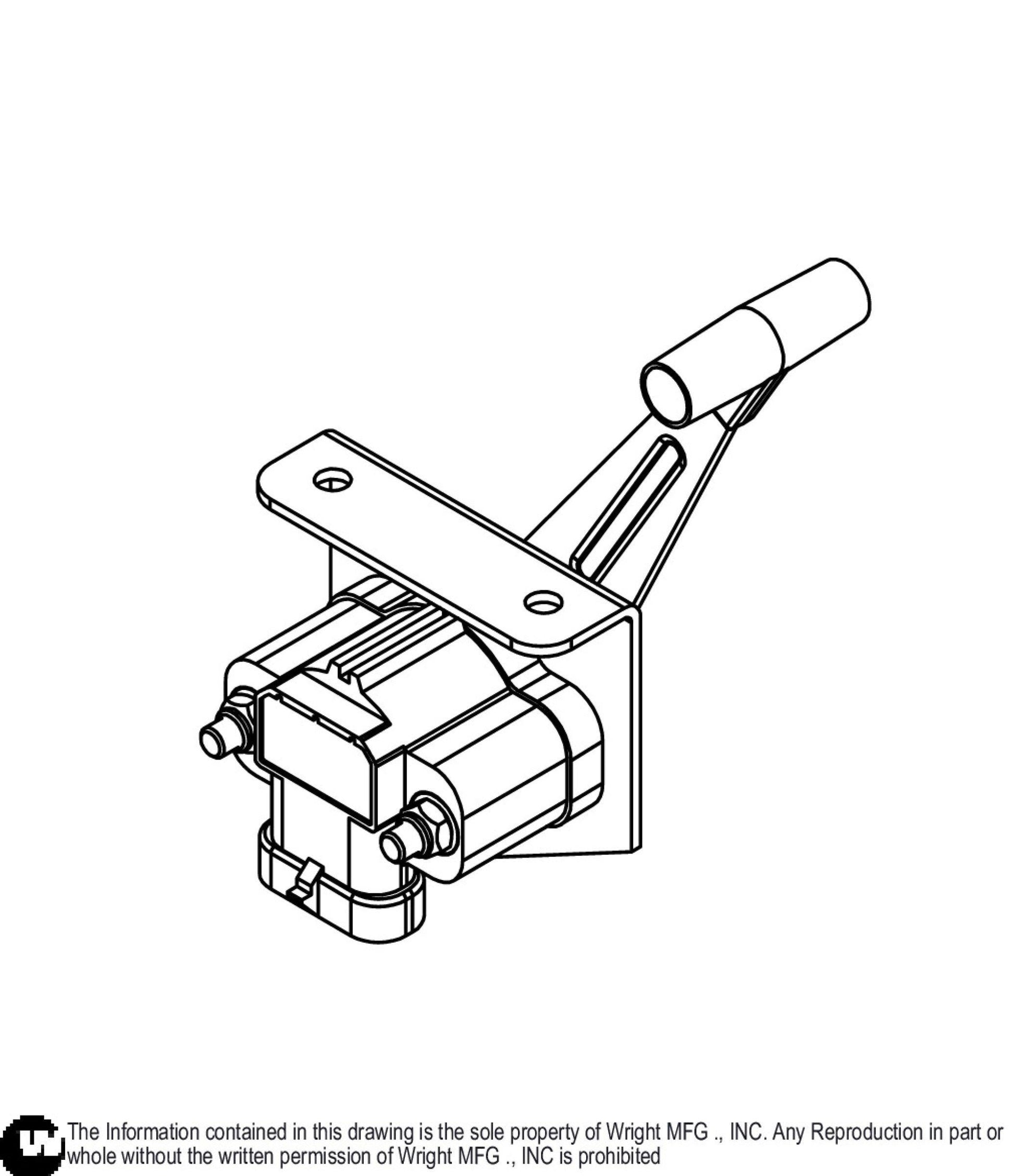 Right Mount Electronic Throttle Control 52420027.