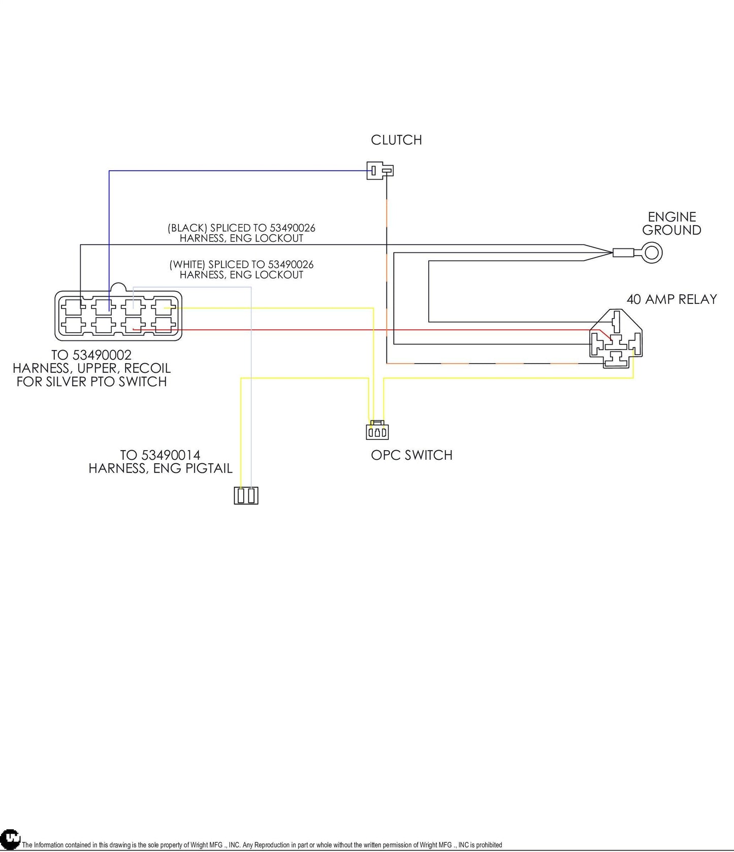 Old Main Recoil Harness 53490003.