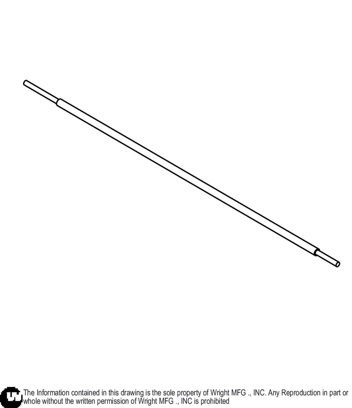 WV2 Red Wire 6 GA. 22 53490069.