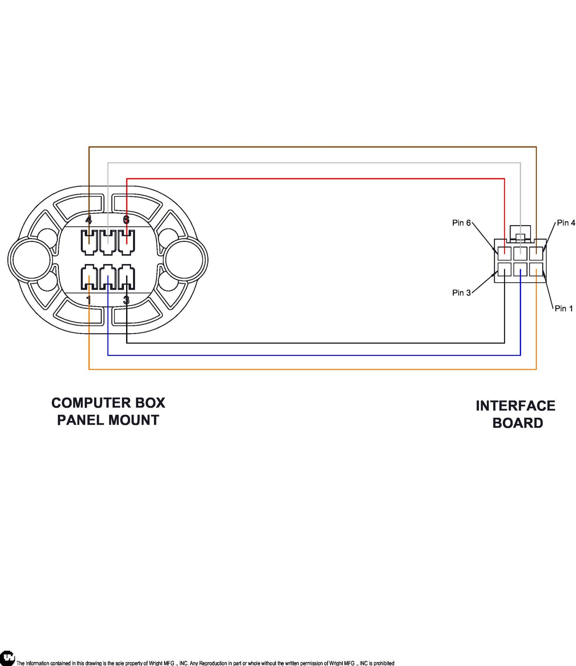 WSZK Robotic Inside Encoder Pigtail 53490091.