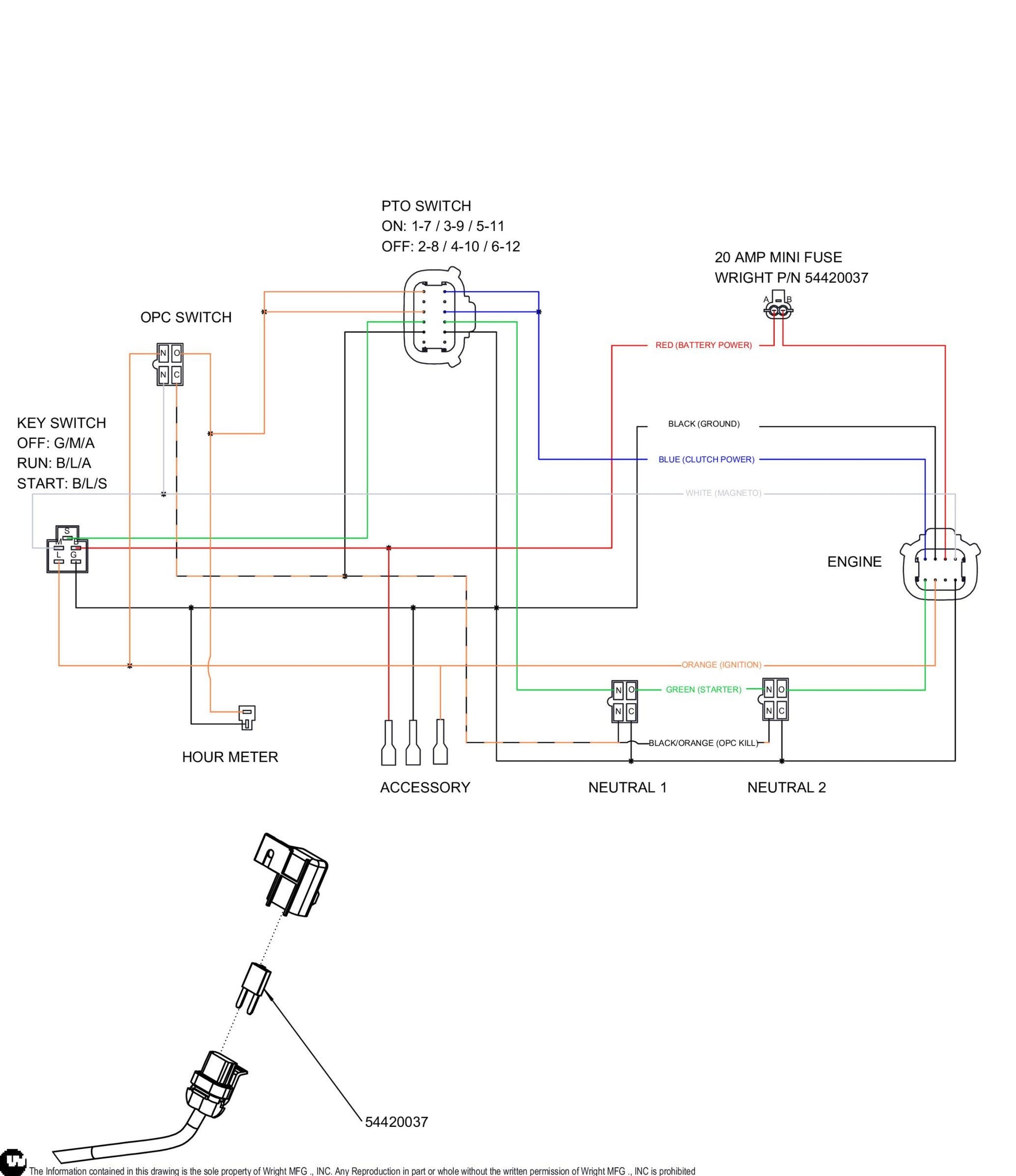 Kaw WVHC/WVLC Harness (Rep 53490080) 53490114.