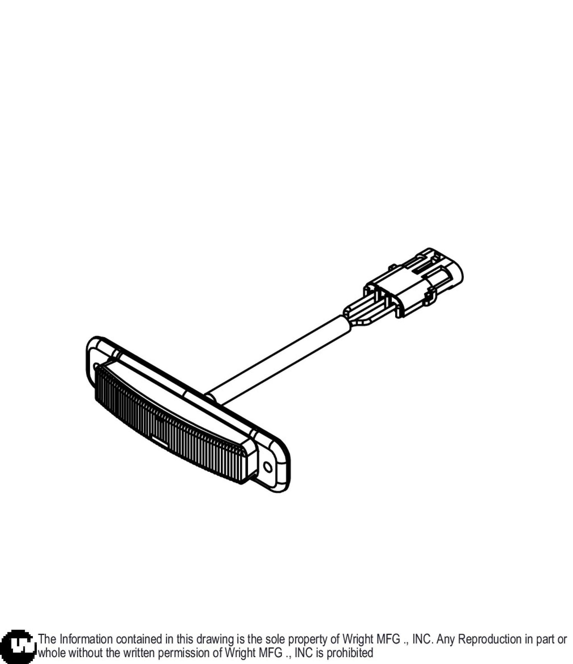 Amber White Strobe Lights 18 In Cable 57420021.