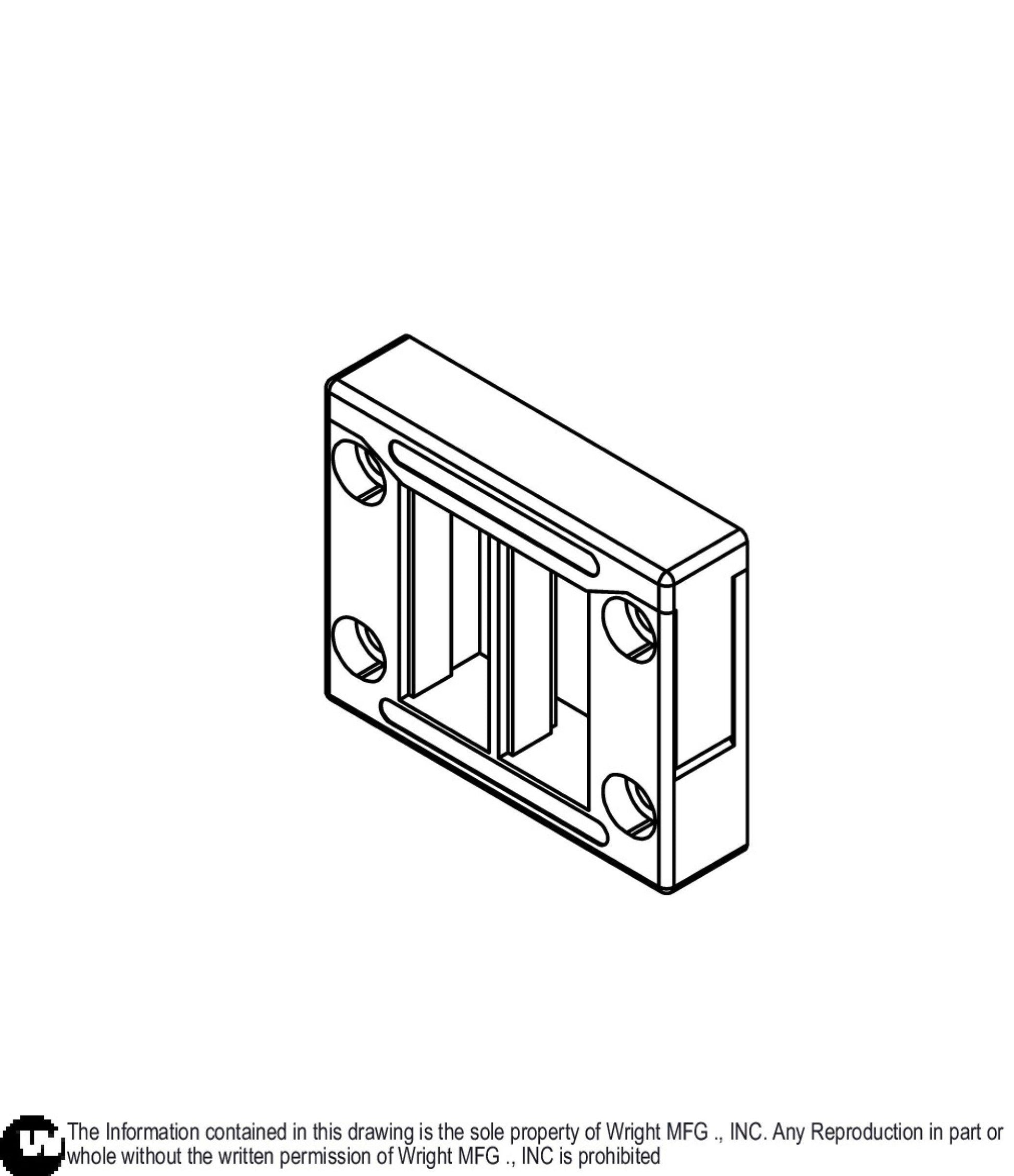 4 Slots Cord Grip 57420037.