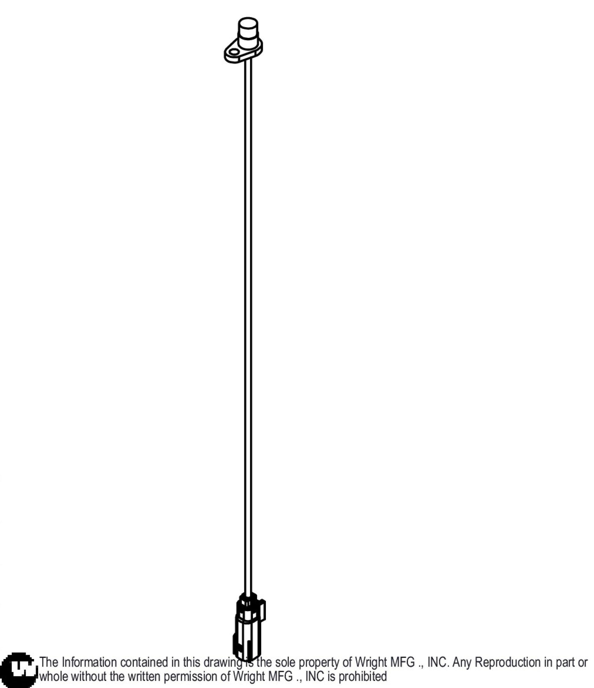 20" Gear Tooth Sensor Encoder 57420045.