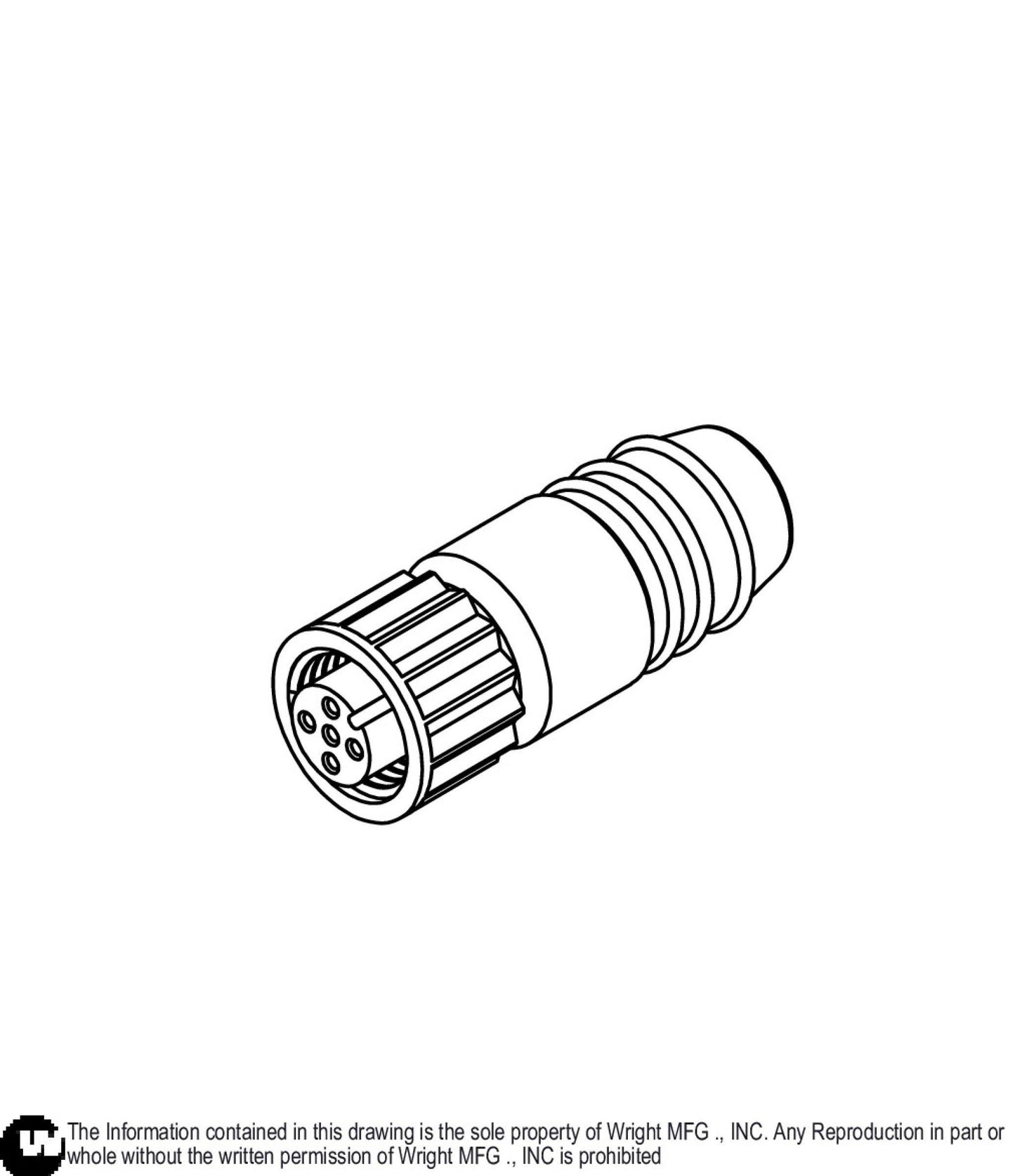 NMEA 2000 Female Terminator 57420046.