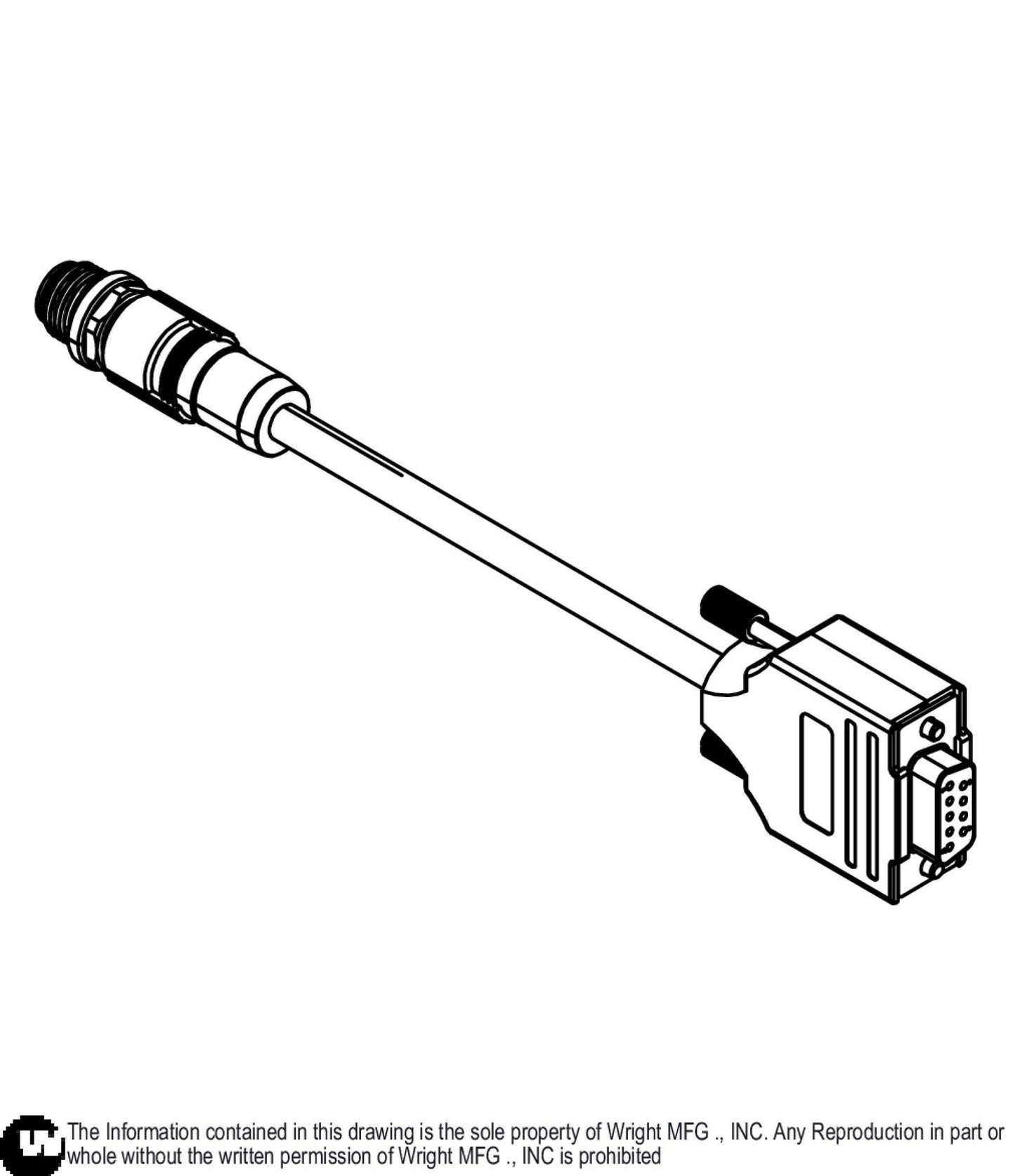 CAN Bus To Computer Adaptor Cable 57420047.
