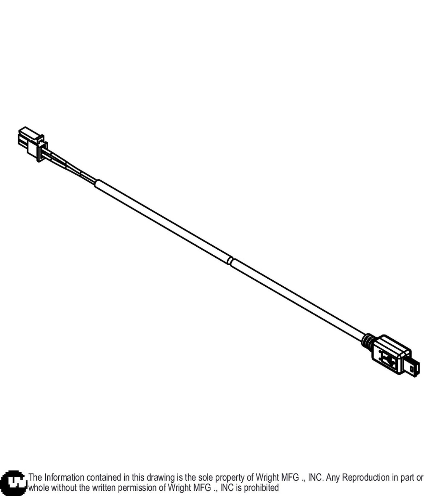 SRC Charger Low V Cutoff Cable 57420070.