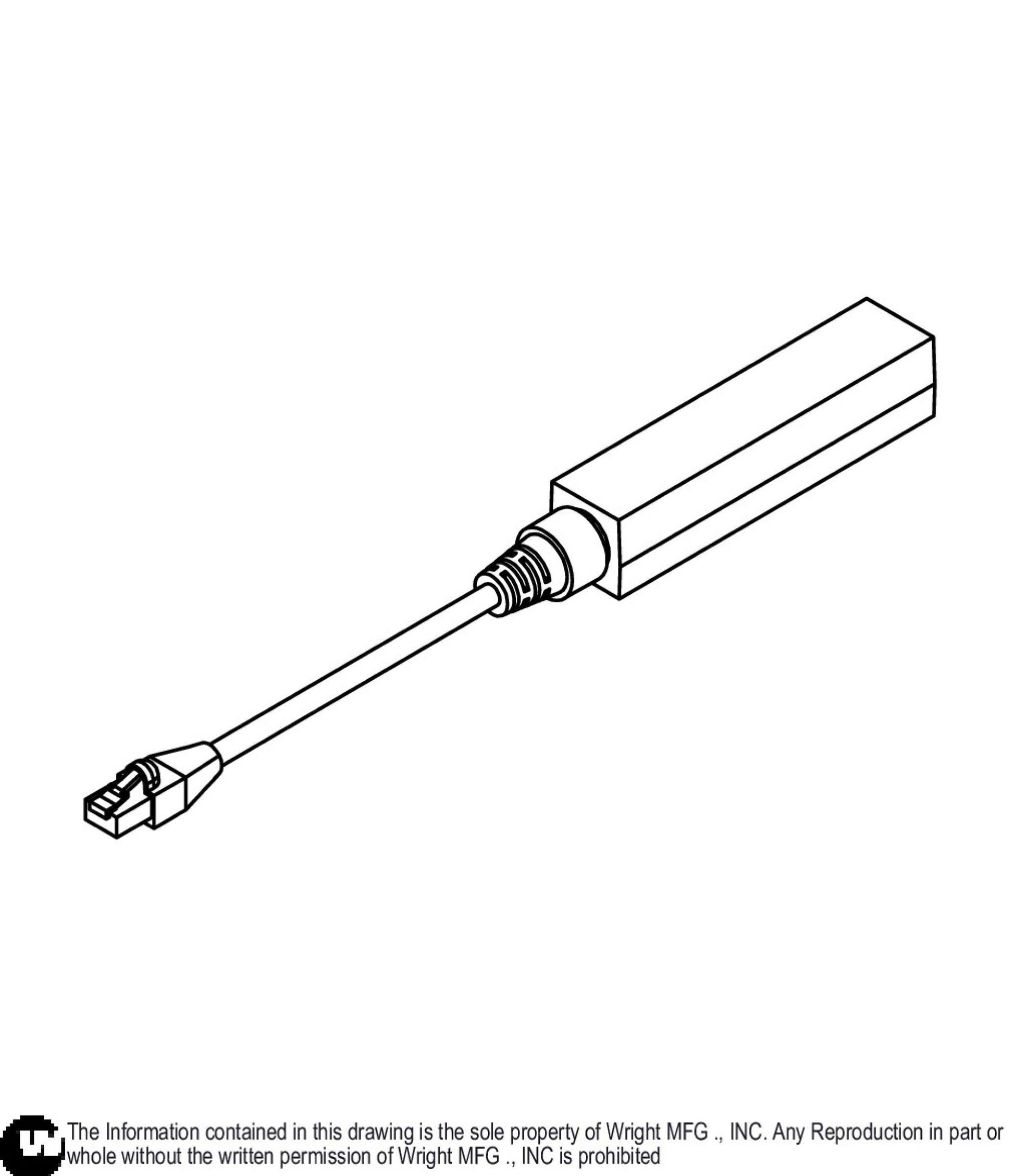 48V 802 3AF-18V Passive OD POE Adaptor 57420079.