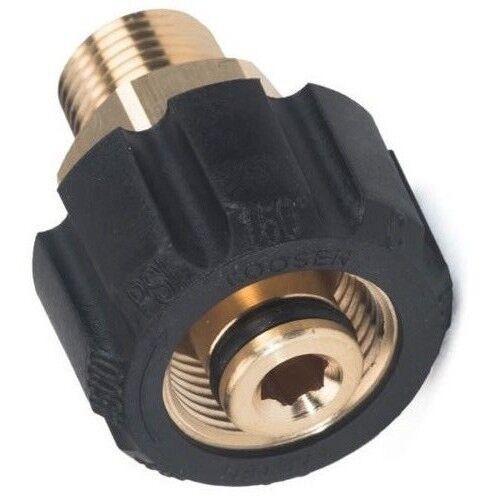 Proven Part M22 Steel Plug Fitting  1/4  Male M22Female Brass.