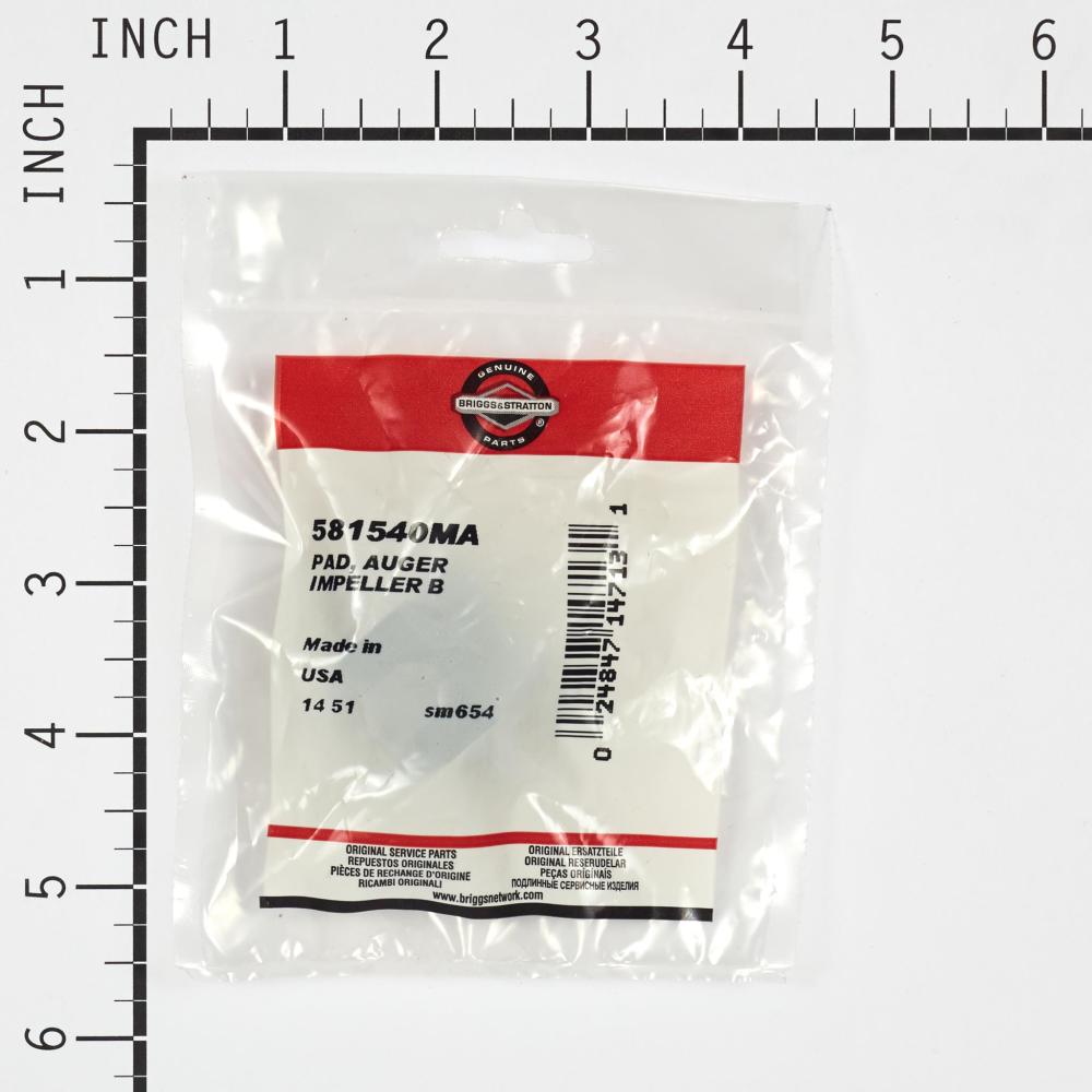 Briggs & Stratton Pad, Auger Impeller B 581540MA